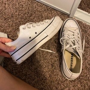 Converse platform sneakers